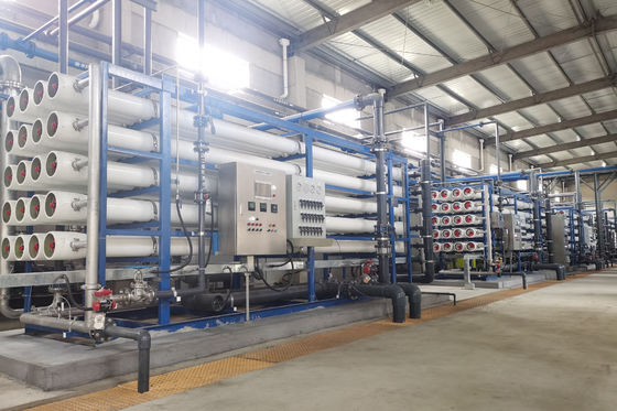 Buy Double Stage Industrial RO Water System Efficient Impurity Removal Wastewater Reuse online manufacture
