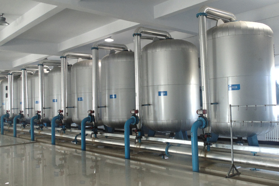 Stainless Steel	Quartz Sand Filter For Water Pretreatment And Impurity Removal