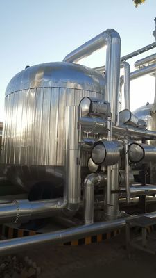 Customized Industrial Multi Media Filter Water Treatment With Stainless Steel Housing