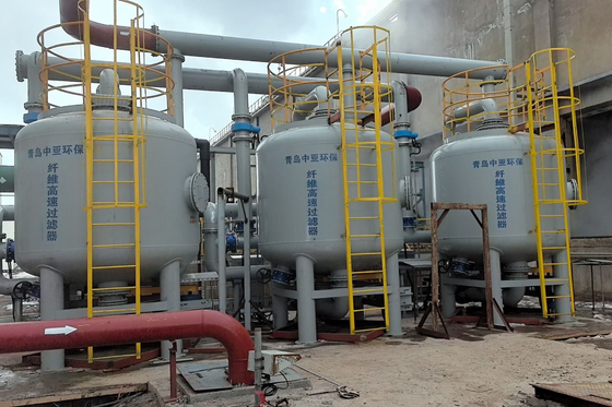 Industrial Automatic High Speed Filter System Water Treatment Large Capacity