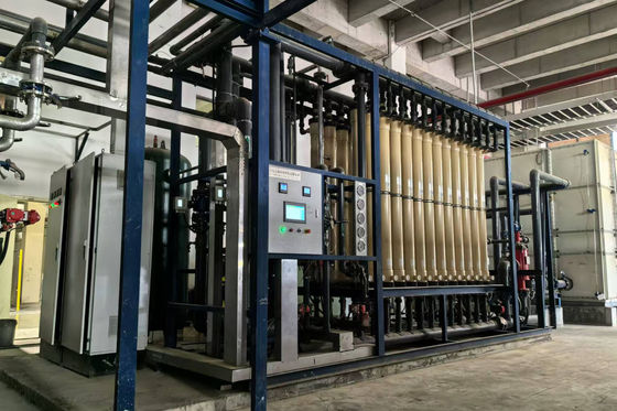 Industrial Ultrafiltration Equipment Uf Filtration System With Adjustable Filtration Cycle