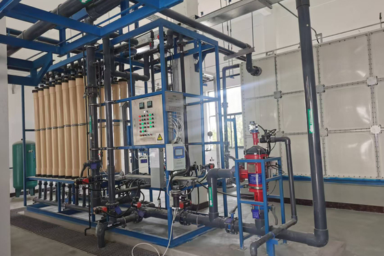 Large Flow Ultrafiltration Water Treatment System For Food And Beverage Industry