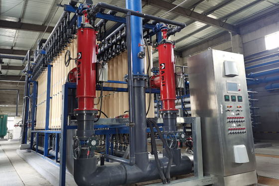 UF Ultrafiltration Technology Water Filtration Equipment With 30-60s Backwash Cycle