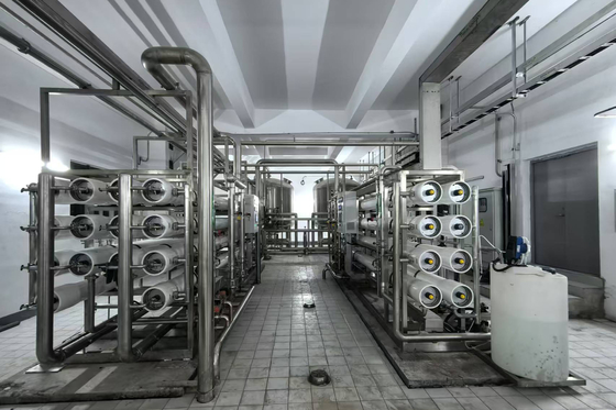 Water Treatment Two Stage RO System , Industrial Reverse Osmosis Machine