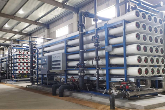 Industrial 2 Stage Reverse Osmosis System PH Range 2-11 Water Quality Improvement