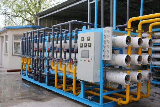 High Recovery Industrial Reverse Osmosis Systems For Water Resource Recycling